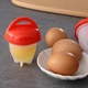 Силиконовые формочки EGG Boiler для варки яиц без скорлупы 6 штук - изображение 7