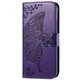 Чехол-книжка с рисунком UniCase Butterfly Pattern для Samsung Galaxy M13 (M135) - Purple - изображение 2