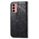 Чехол UniCase Butterfly Pattern для Samsung Galaxy M13 (M135) - Black - изображение 3