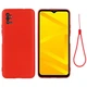 Защитный чехол Deexe Silicone Case для ZTE Blade A71 - Red - изображение 1