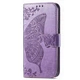 Чехол-книжка с рисунком UniCase Butterfly Pattern для Samsung Galaxy M13 (M135) - Light Purple - изображение 2