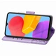 Чехол-книжка с рисунком UniCase Butterfly Pattern для Samsung Galaxy M13 (M135) - Light Purple - изображение 5