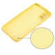 Силиконовый (TPU) чехол Deexe Silicone Case для ZTE Blade A71 - Yellow - изображение 4