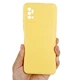 Силиконовый (TPU) чехол Deexe Silicone Case для ZTE Blade A71 - Yellow - изображение 5