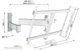 Кріплення Vogels TVM 3643 White (6816013) - изображение 4