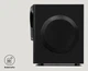 Акустична система Auna Area 525 DG 5.1 (10036135) 125Вт RMS BT USB SD AUX - зображення 4