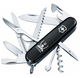 Швейцарский мультиинструмент Victorinox Huntsman 91 мм Казак с саблями, Черный 1.3713.3_T1110u - изображение 1