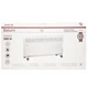 Конвектор электрический обогреватель 2 в 1 SATURN ST-HT8667К_G 2000 Вт 22м2 2 режима терморегулятор настенный/напольный черный - изображение 6