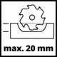 Фрезер ламельний акумуляторний Einhell X-Change TE-BJ 18 Li Solo 4350630 (4006825660302) - зображення 9