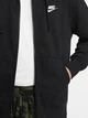 Толстовка на флисе, на молнии мужская Nike M Nsw Club Hoodie Fz Ft BV2648-010 2XL Черная (193147703986) - изображение 6