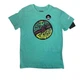 Футболка Hurley 3/4 года 98-104 см Бирюзовая с голограммой - изображение 1