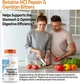 Бетаин гидрохлорид + пепсин Doctor's Best Betaine HCL Pepsin & Gentian Bitters (Helps promote digestive efficiency),120 капсул - изображение 6