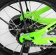 Детский двухколесный велосипед CORSO MAXIS-14201 колеса 14" с ручным тормозом и дополнительными колесами, Салатовый - изображение 8