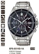Часы наручные мужские стальные кварцевые Casio Edifice EFS-S510D-1AVUEF - изображение 2