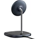 Бездротовий зарядний пристрій Baseus Swan Magnetic Desktop Bracket Black (WXSW-01) - зображення 4