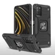 Чехол Protector для Xiaomi Redmi 9T бампер противоударный с подставкой Black - изображение 1