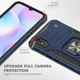 Чехол Protector для Xiaomi Redmi 9A бампер противоударный с подставкой Dark-Blue - изображение 4