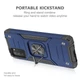 Чехол Protector для Xiaomi Redmi 9T противоударный бампер с подставкой Dark-Blue - изображение 2