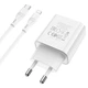 Сетевое зарядное устройство BOROFONE BA57A Type-C, 20W, 3A, QC/PD с Lightning кабелем и быстрой зарядкой white - изображение 5