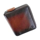 Кошелек мужской кожаный на молнии Visconti AT65 Mondello c RFID Burnish Tan - изображение 1