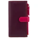 Гаманець жіночий шкіряний Visconti RB100 - Bermuda (plum multi) - изображение 1