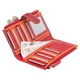 Гаманець жіночий шкіряний Visconti RB100 - Bermuda (red multi) - изображение 4