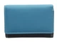 Жіночий шкіряний гаманець Visconti RB39 - Biola (multi blue) - зображення 1