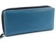Гаманець жіночий шкіряний Visconti RB55 - Honolulu (blue multi) - изображение 1