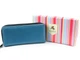 Гаманець жіночий шкіряний Visconti RB55 - Honolulu (blue multi) - изображение 2