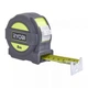 Рулетка Ryobi RTM8M, 8м*25мм, двостороннє нейлонове покриття, TPR корпус, 4 заклепки - зображення 2