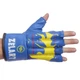 Снарядные перчатки шингарты кожаные Zelart 4224 Blue-Yellow размер XL - изображение 3