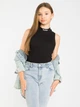 Подростковая майка для девочки Reporter Young 223-0445G-16-100-1 140 см Черно-Серая (5900703817064) - изображение 2