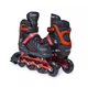 Детские раздвижные ролики Caroman Sport, размер 26-29, Красно-черные - изображение 1