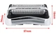 Сетка и нож Universal для для бритвы Braun 32S Series 3 Блок бритва браун 300s,301s (572128474) Серебристый - зображення 3