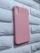 Силиконовый матовый чехол на iPhone X/Xs :: Розовый - изображение 2