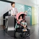 Универсальная коляска 2в1 Kinderkraft Nea Ash Pink - изображение 13