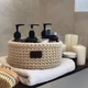 Корзина для хранения ZHDANOVA BAGS&HOME круглая цвет натуральный 01 - изображение 2