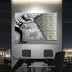 Картина Холстович Behind the curtain 30x40 см. Мотивационная картина для офиса, гостиной, спальни, интерьера - изображение 3