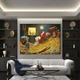 Картина Холстович Scrooge McDuck 110x150 см. Интерьерная картина для офиса, гостиной, спальни, подарок боссу - изображение 4