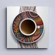 Модульная картина Холстович Abstract Coffee 135х60 см. Картина для гостиной, кухни, спальни, офиса, интерьера - изображение 5