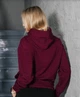 Спортивный костюм женский демисезонный худи и штаны ATEX 0022 XL (50) Бордовый c черным (AT-0022/9 E) - изображение 5