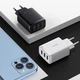 Сетевое зарядное устройство Baseus Compact |3xUSB, 17W, 3.4A| White адаптер с быстрой зарядкой - изображение 12
