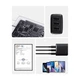 Сетевое зарядное устройство Baseus Compact |3xUSB, 17W, 3.4A| Black адаптер с быстрой зарядкой - изображение 10