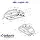 Вытяжка Minola hbi 5204 wh 700 led - изображение 6
