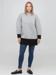 Світшот Vero Moda 316133013 L (70846L) Сірий - зображення 1