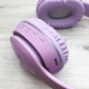 Бездротові Bluetooth-навушники з вушками Deepbass R6 Lilac(Бузковий) - зображення 4