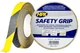 Самоклеющаяся лента против скольжения HPX Safety Grip 25 мм х 18 м черно-желтая (SY2518) - изображение 1