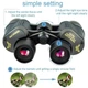 Бінокль польовий 60х60 "High quality Binoculars" Чорно-синій, оглядовий бінокль туристичний, мисливський (1009428-Black) - зображення 5