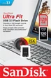 Накопичувач SanDisk 128GB USB 3.1 Ultra Fit - зображення 4