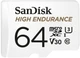 Карта пам'яті SanDisk microSD 64GB C10 UHS-I U3 V30 R100/W40MB/s High Endurance - зображення 1
